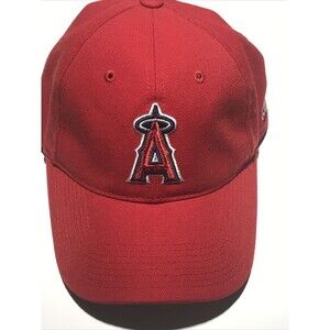 Team MLB Los Angeles Angels Red Hat Cap Adjustable Embroidered - Mike Trout